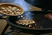 Fumée propre au kamado