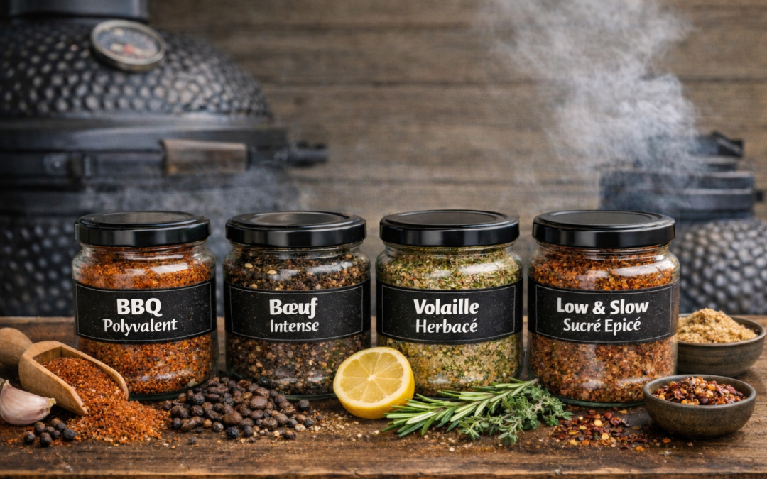 Rubs maison au barbecue et au kamado : 4 recettes faciles