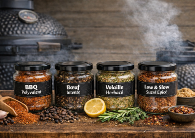 Rubs maison au barbecue et au kamado : 4 recettes faciles